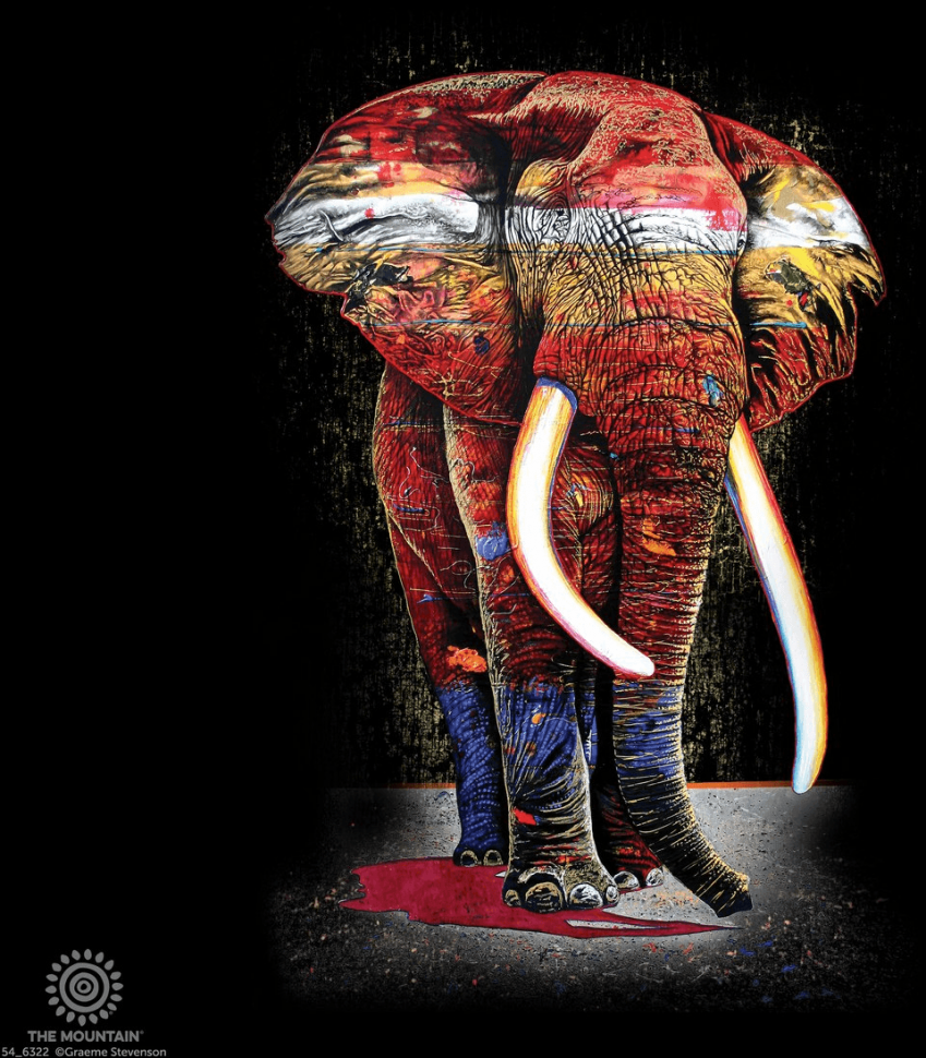 Термокружка Mountain - Painted Elephant
