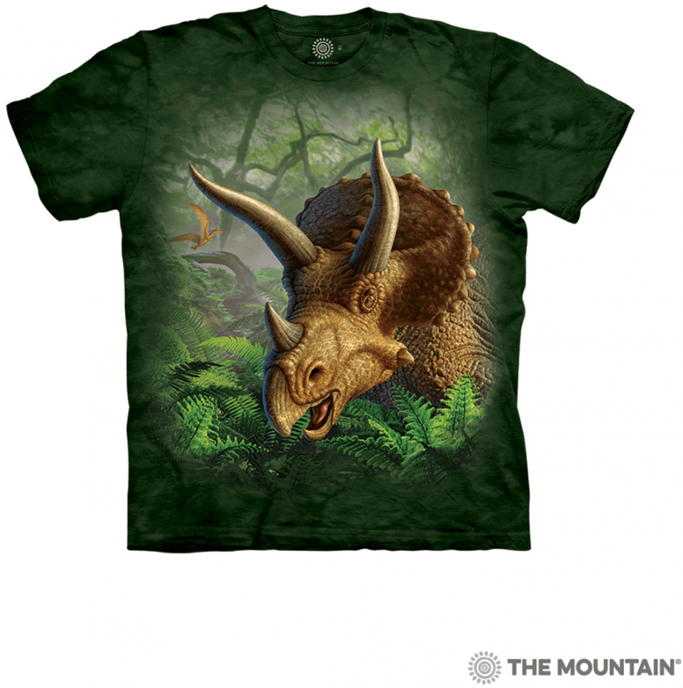 Футболка Mountain - Triceratops