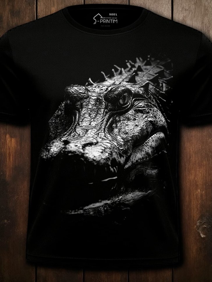 Футболка Q-Printim - Чешуя и тьма