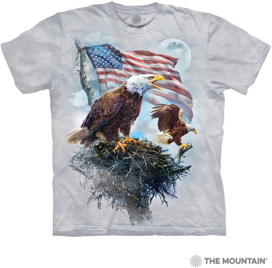 Футболка The Mountain - American Eagle Flag