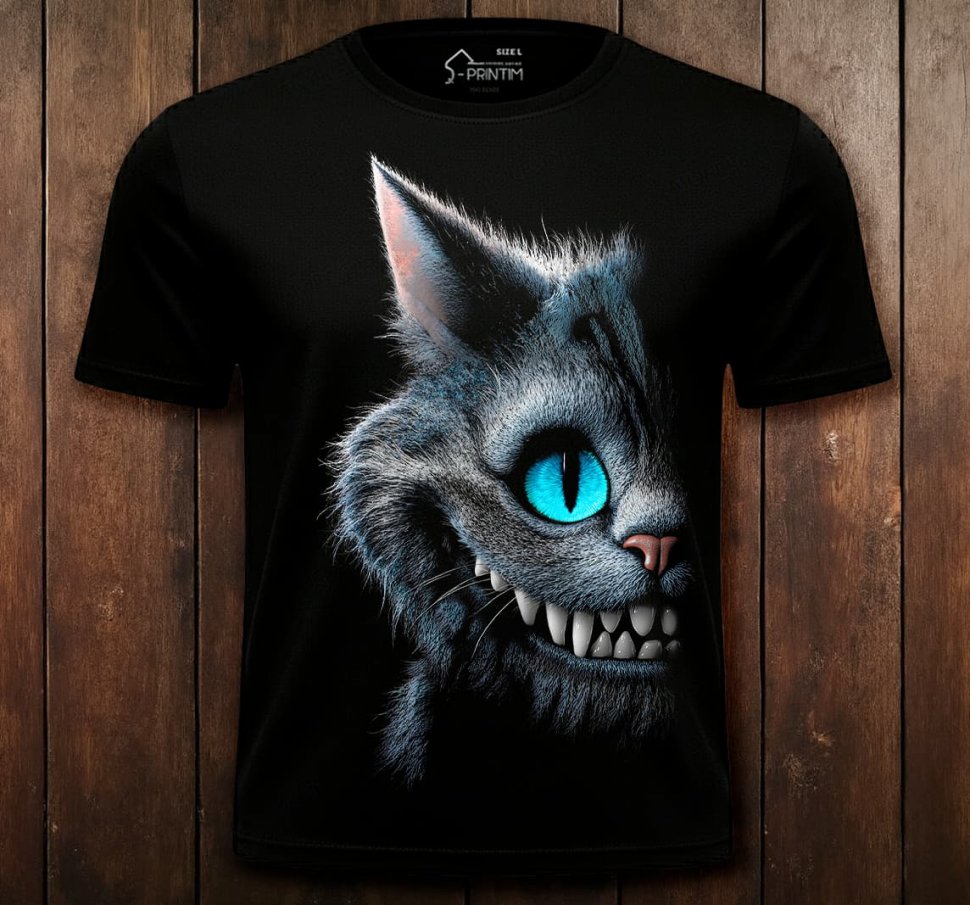 Футболка Q-Printim - Хищная улыбка