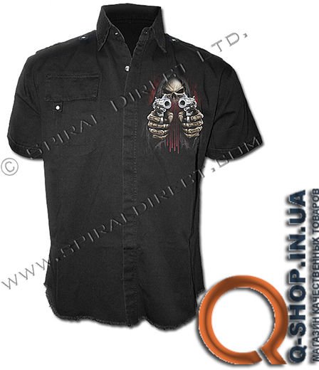 Мужская джинсовая рубашка  ASSASSIN от TM Spiral