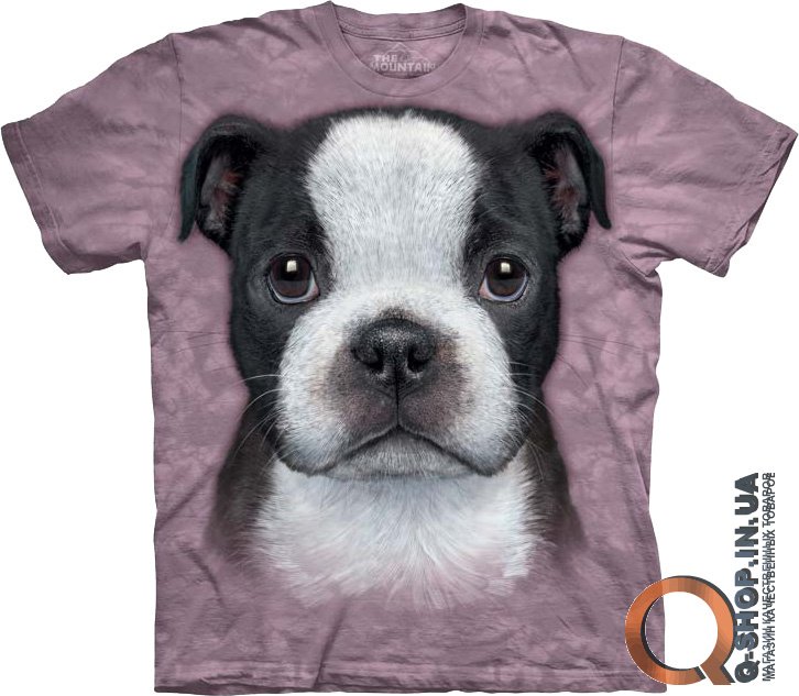 Футболка The Mountain - BOSTON TERRIER PUPPY