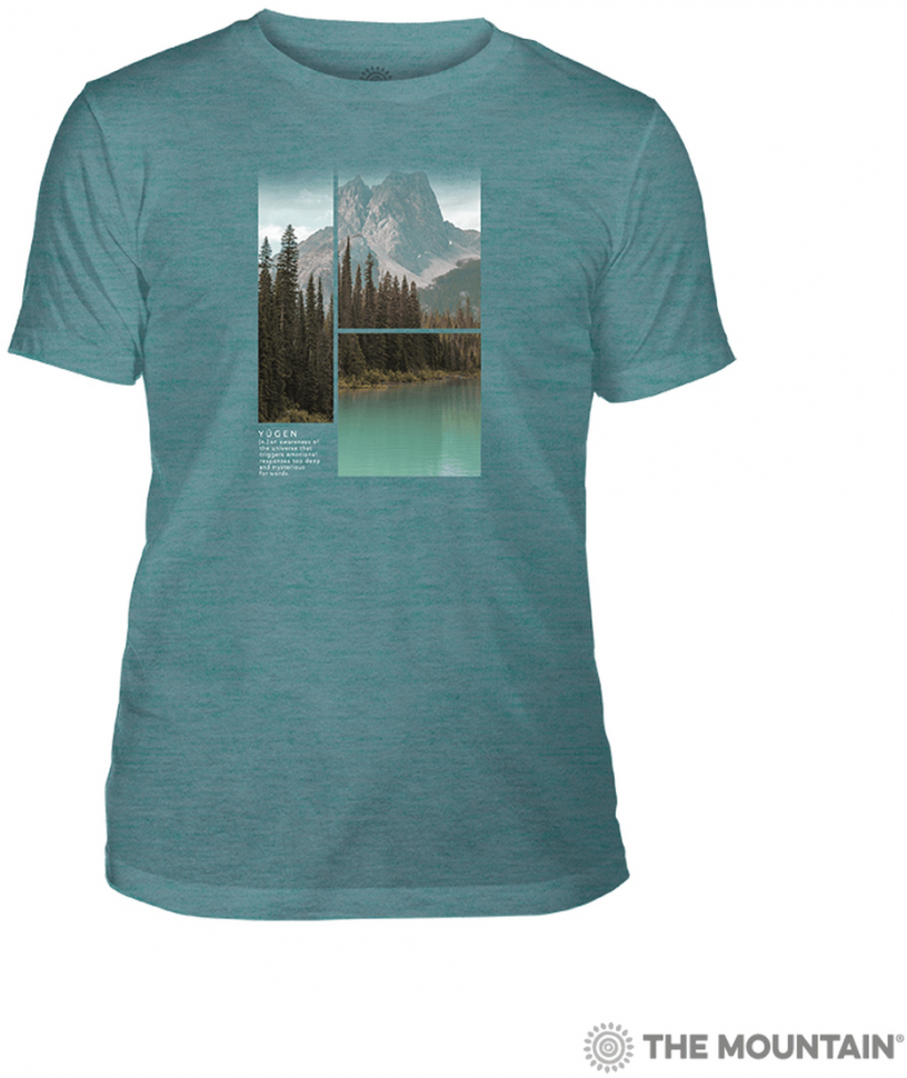Мужская футболка Mountain Triblend - Yugen