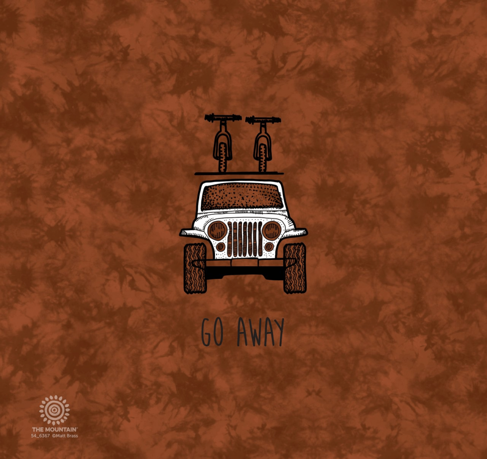 Термокружка Mountain - Go Away Jeep