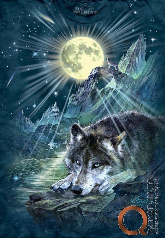 Футболка The Mountain - Wolf Night Symphony