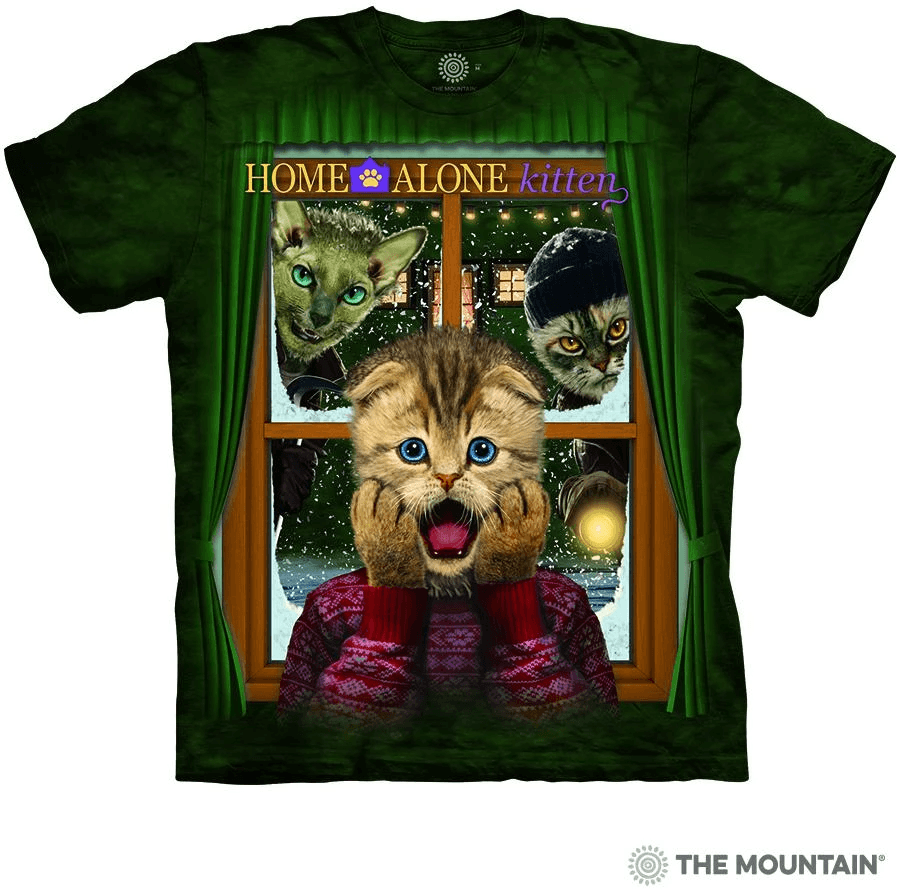 Футболка Mountain - HOME ALONE KITTEN