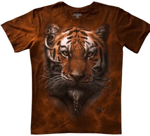 Мужская футболка Krasar Африканский Тигр