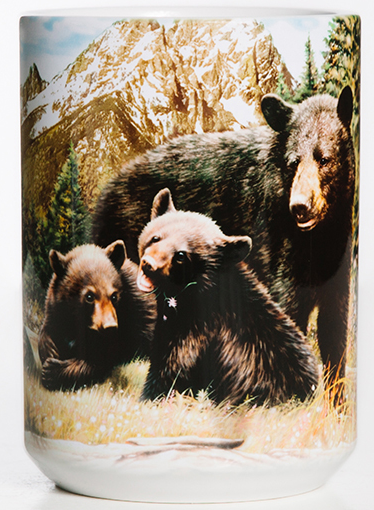 Кружка Mountain - BLACK BEAR FAMILY