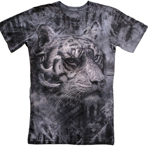 Мужская футболка Krasar Тигр брутальный