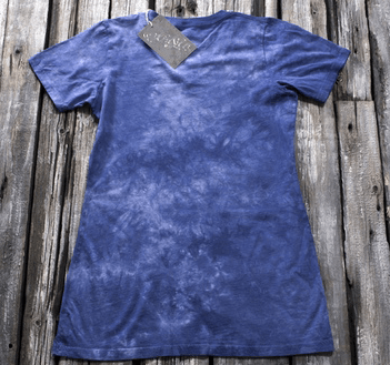 3D Женская футболка Krasar - Полярная сова (синяя)