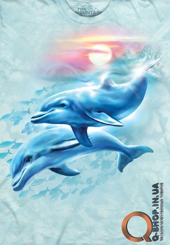 Футболка The Mountain - DOLPHIN SUNSET