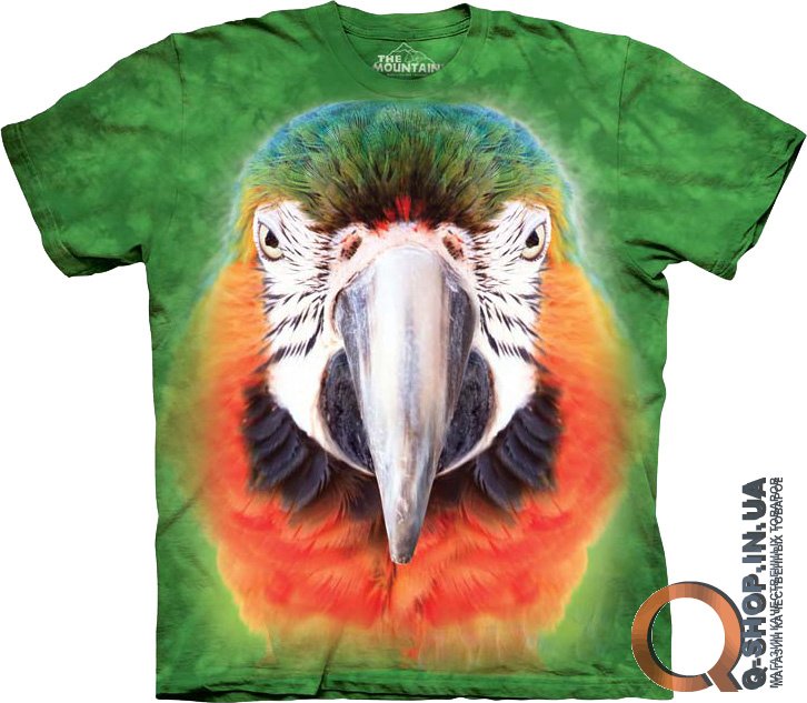 Футболка The Mountain - Big Face Parrot