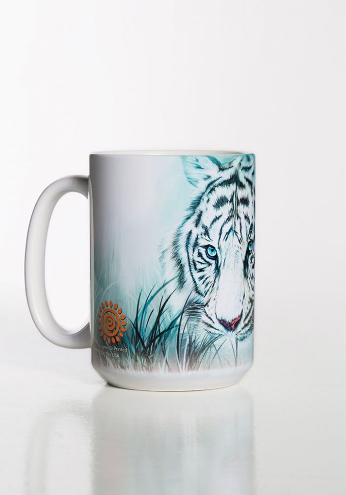 Кружка Mountain - Thoughtful White Tiger