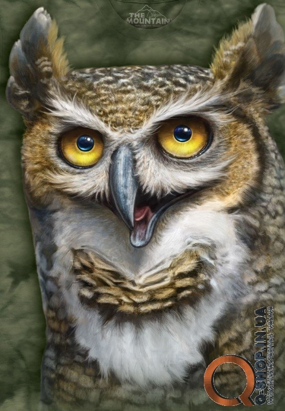3D футболка Mountain  - Wise Owl