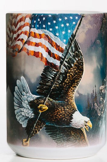 Кружка Mountain - Flag-Bearing Eagle