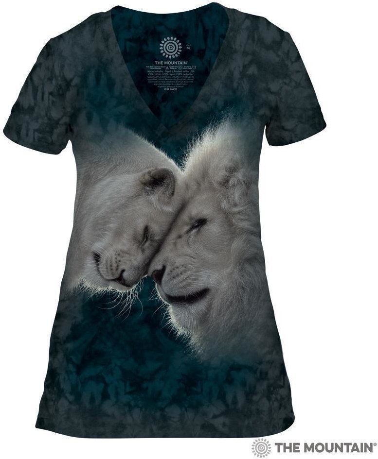 Женская футболка Mountain Triblend - WHITE LIONS LOVE