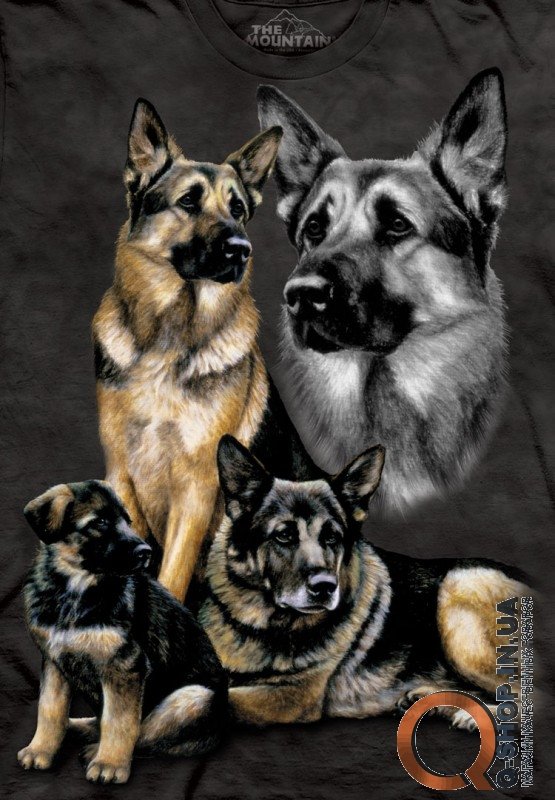 Футболка The Mountain - German Shepherds