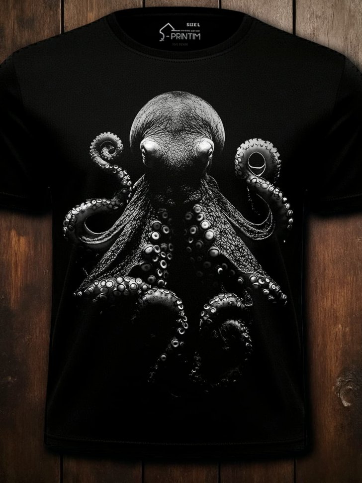 Футболка Q-Printim - Octopus