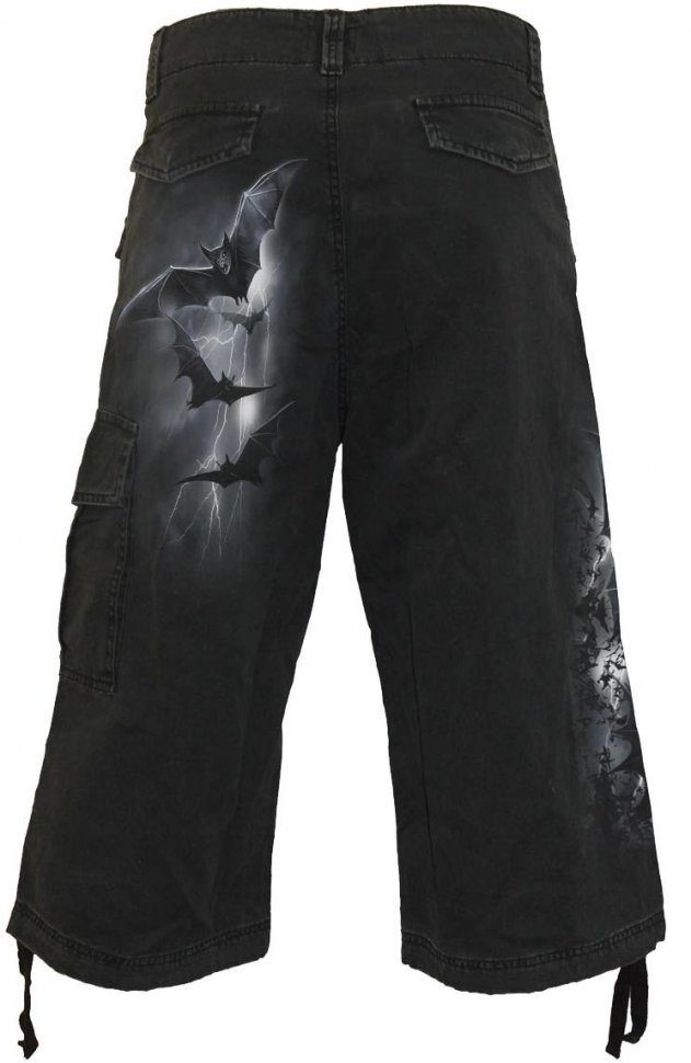 Длинные джинсовые винтажные шерты - NIGHTFALL