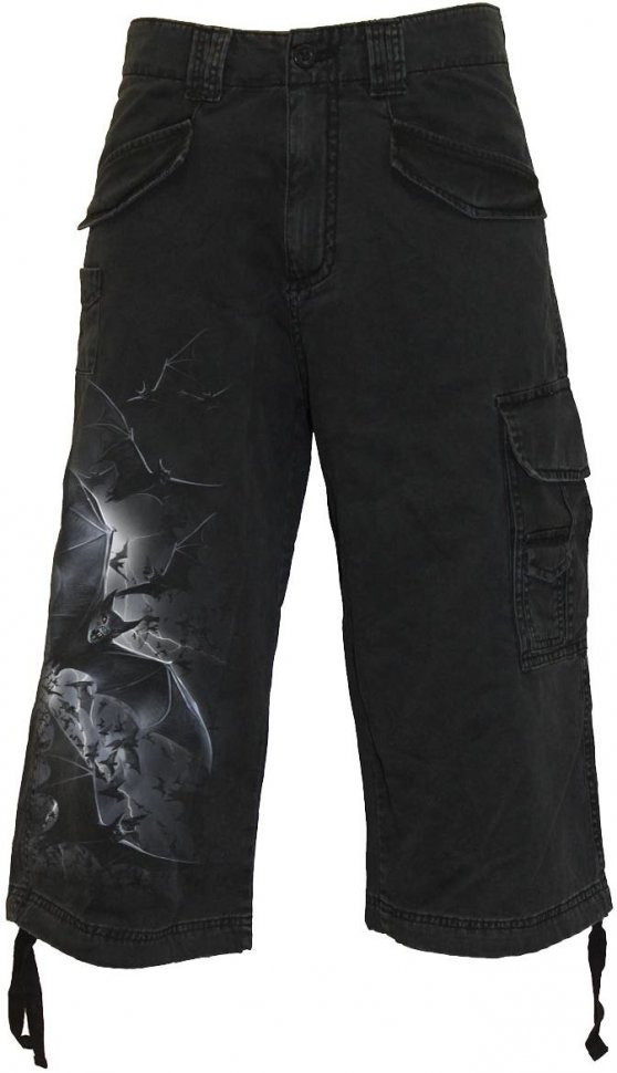 Длинные джинсовые винтажные шерты - NIGHTFALL