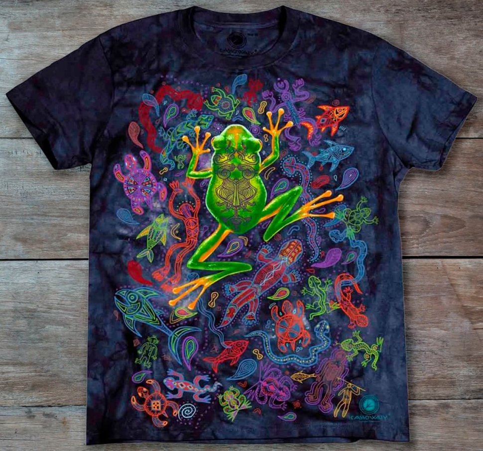 Футболка CASSOWARY - Aboriginal Frog