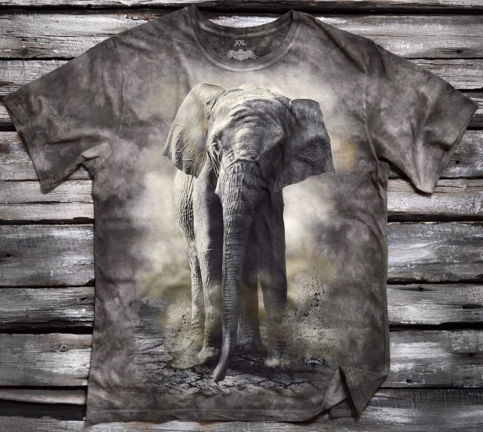 Мужская футболка Krasar Слон индийский