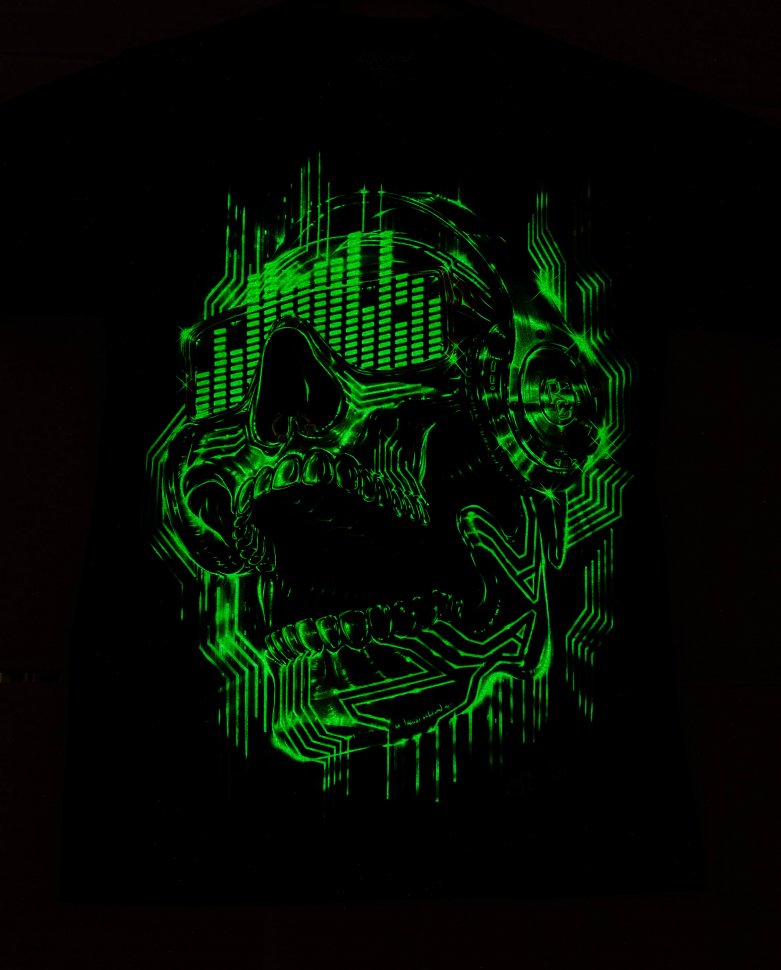 Светящаяся футболка Rock Сhang 3D-85