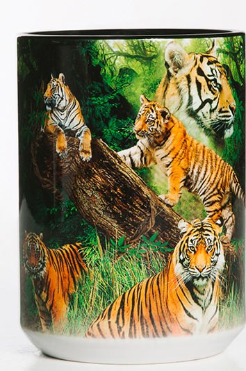Кружка Mountain - Wild Tiger Collage