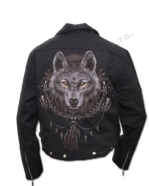 Джинсовая куртка WOLF DREAMS 750 от TM Spiral