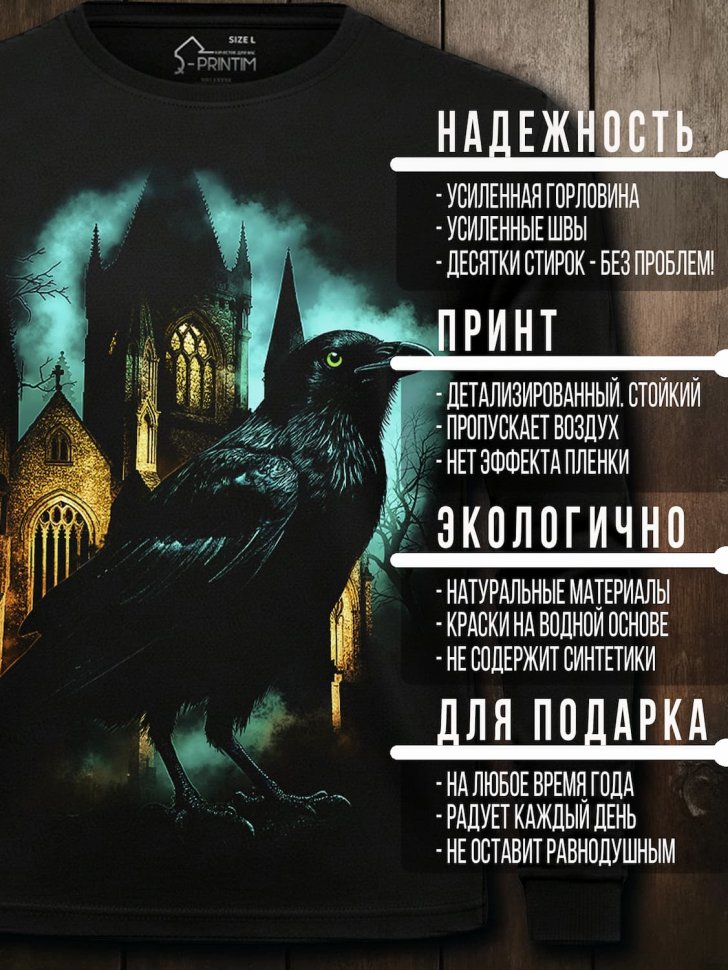 Лонгслив Q-Printim - Хранитель замка