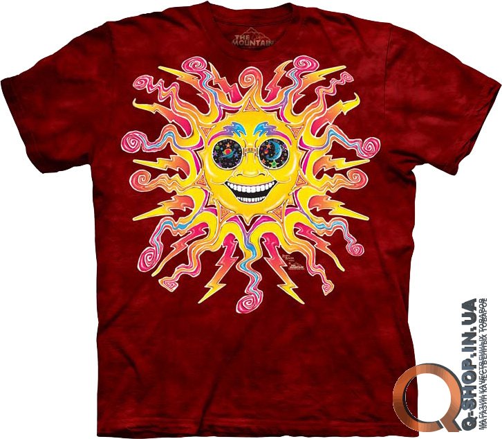 Футболка The Mountain - Batik Sun