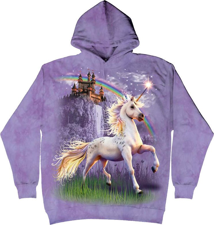 Толстовка Mountain c капюшоном - UNICORN CASTLE
