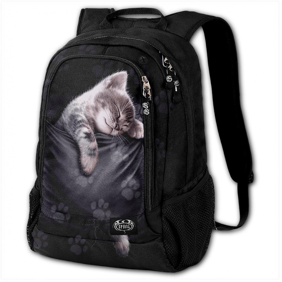 Молодежный рюкзак с карманом для ноутбука - POCKET KITTEN