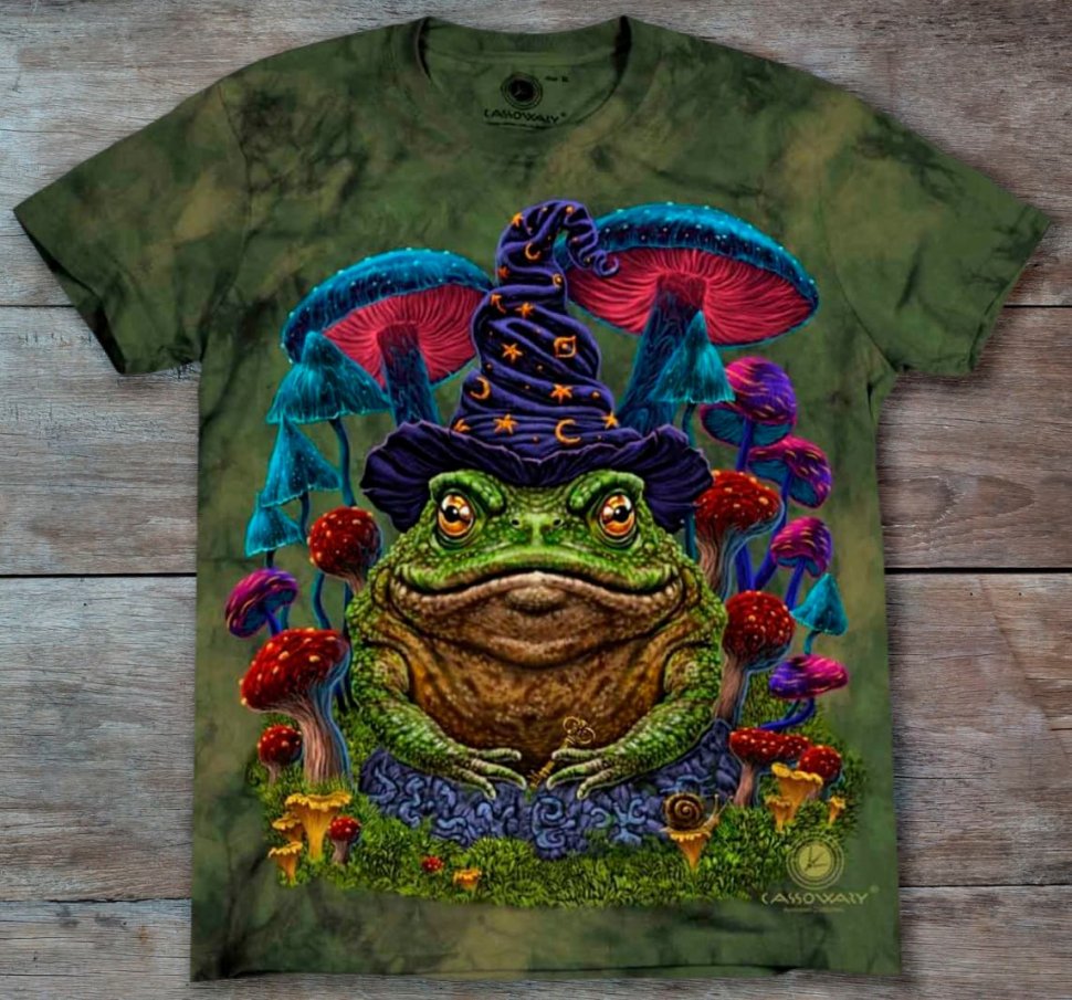 Футболка CASSOWARY - Frog in Mushrooms