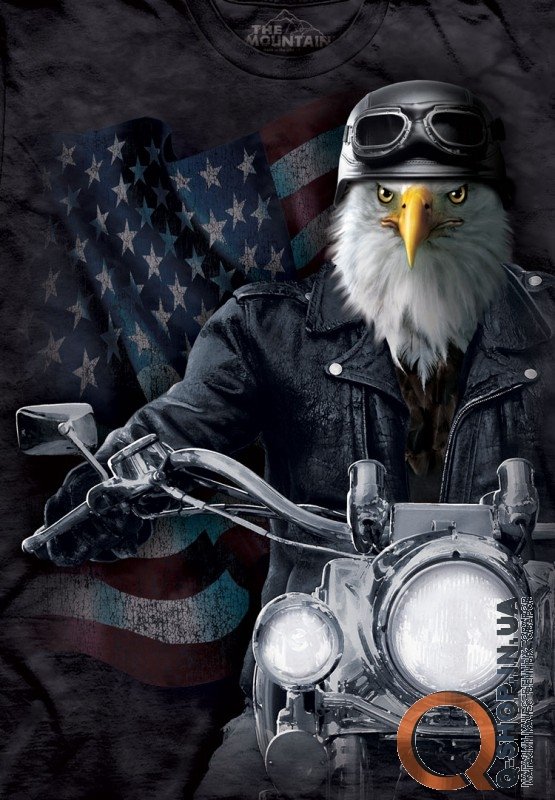 Футболка The Mountain - BIKER STRYKER