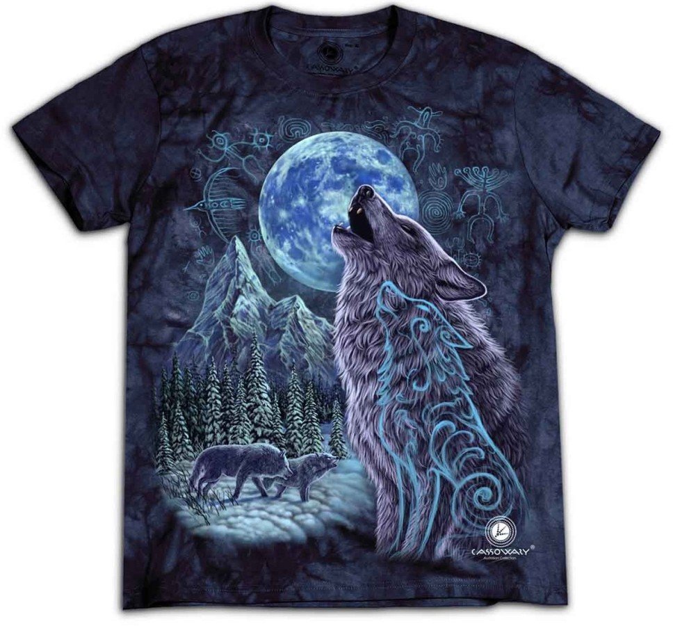 Футболка CASSOWARY - Siberian Wolf