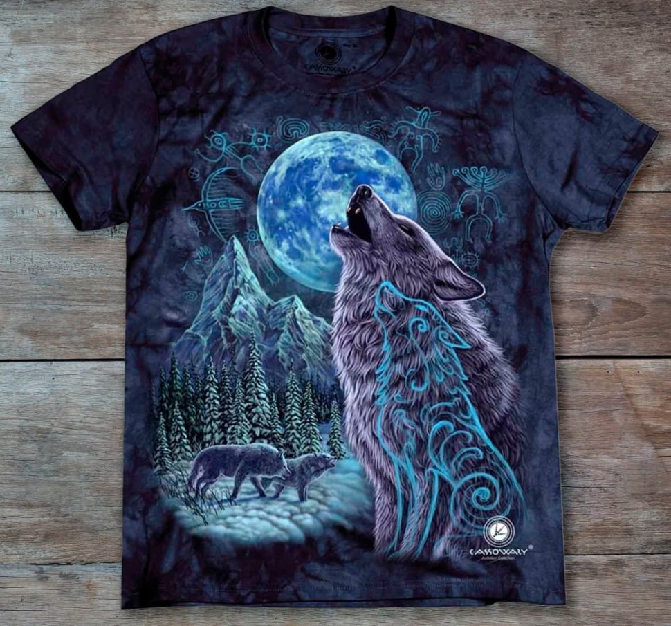 Футболка CASSOWARY - Siberian Wolf