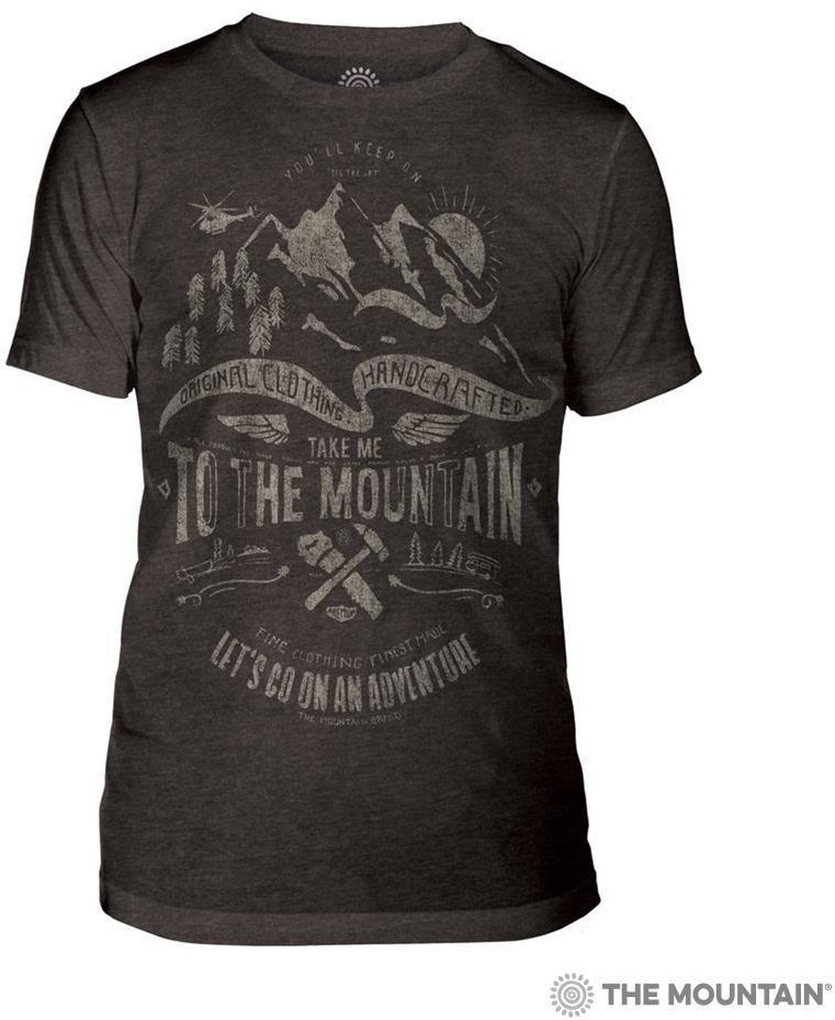 Мужская футболка Mountain Triblend - TAKE ME