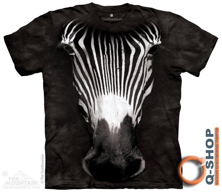 Футболка Mountain 2015 - BIG FACE GREVY'S ZEBRA