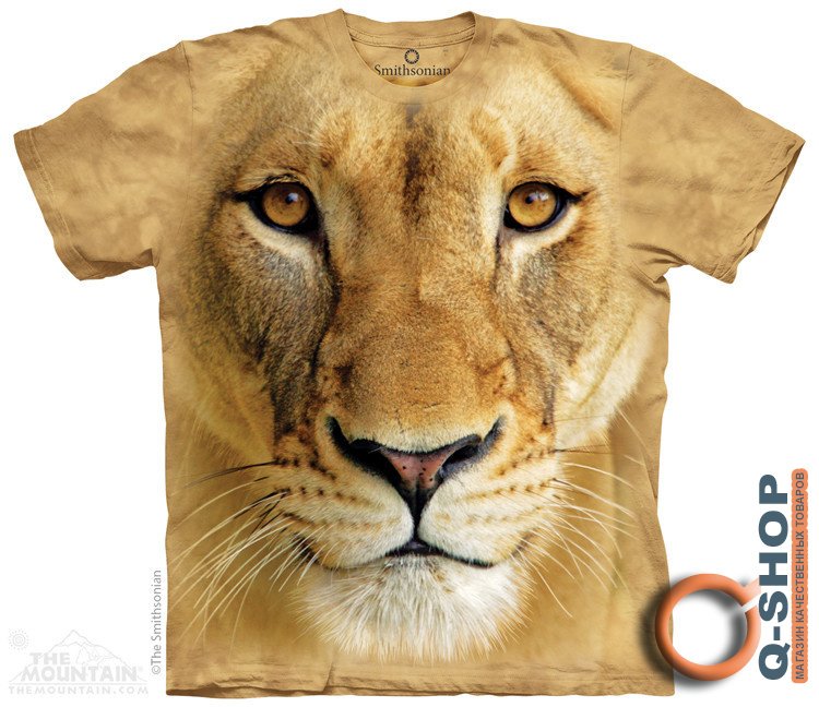 Футболка Mountain 2015 - BIG FACE LIONESS