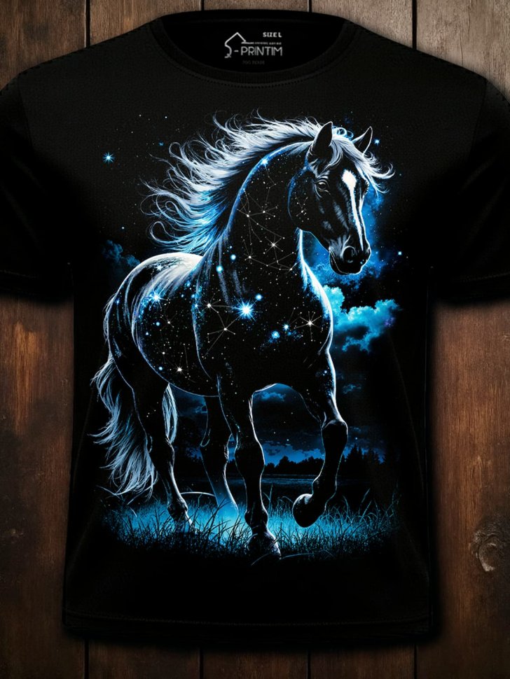 Футболка Q-Printim - Stellar Horse