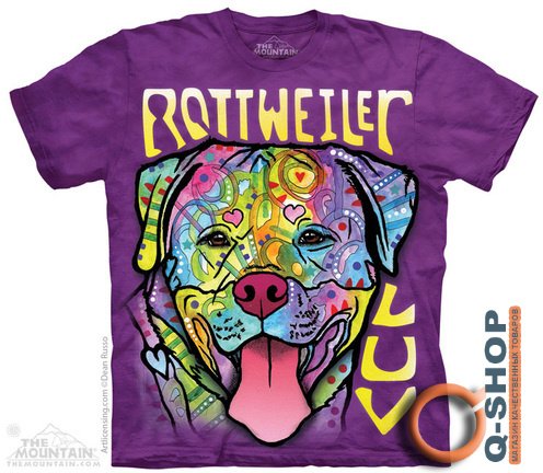 Футболка Mountain 2016 - Rottweiler Luv