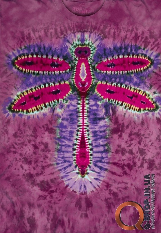 Футболка The Mountain - DRAGONFLY TIE DYE