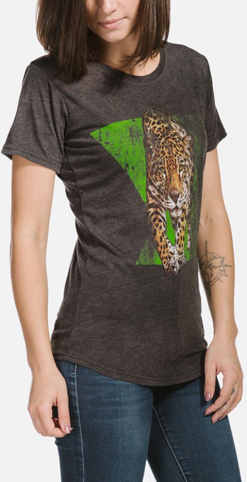 Женская футболка Mountain (СПОРТ-АКТИВ) - Dynamic Jaguar