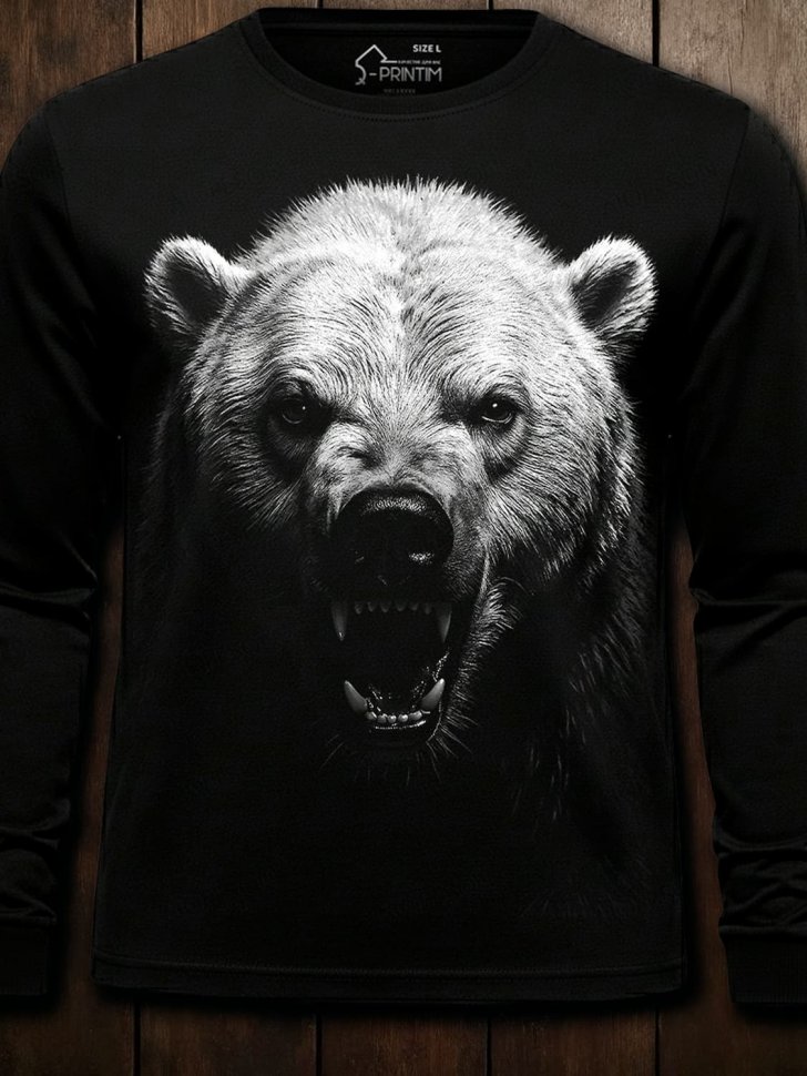 Лонгслив Q-Printim - Последнее Предупреждение