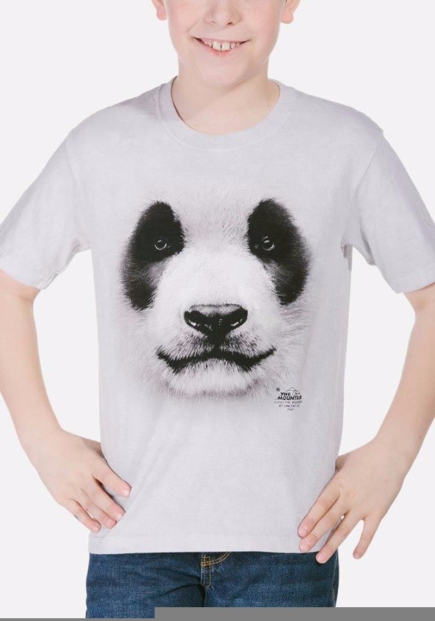 3D футболка Mountain  - BIG FACE PANDA