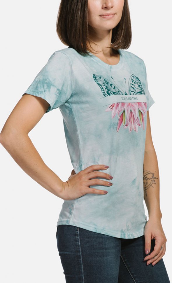 Женская футболка Mountain (СПОРТ-АКТИВ) - WILD & FREE
