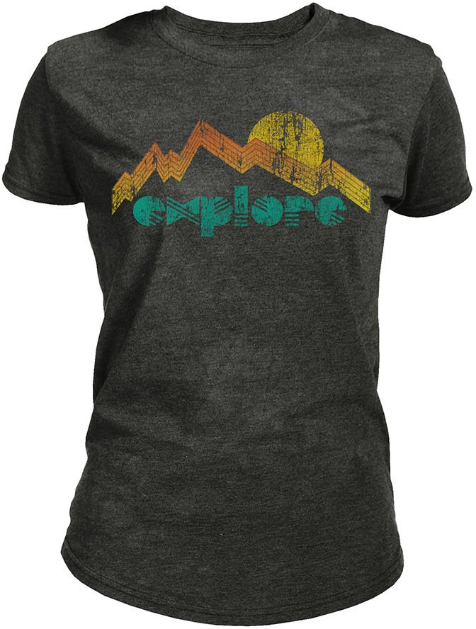 Женская футболка Mountain (СПОРТ-АКТИВ) - Explore