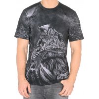 Тотальная 2-х сторонняя футболка Krasar - Медвежий вождь